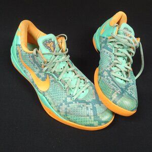 Nike Kobe 8 "Green Glow" sneaker RARE MENS SIZE 14 - SOME WEAR SEE PICS